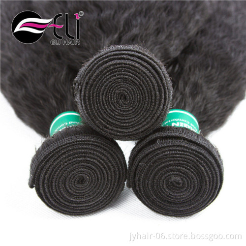 Quality Mongolian Kinky Straight Hair Weft Hair Extensions,Tangle Free Hair For Weaving